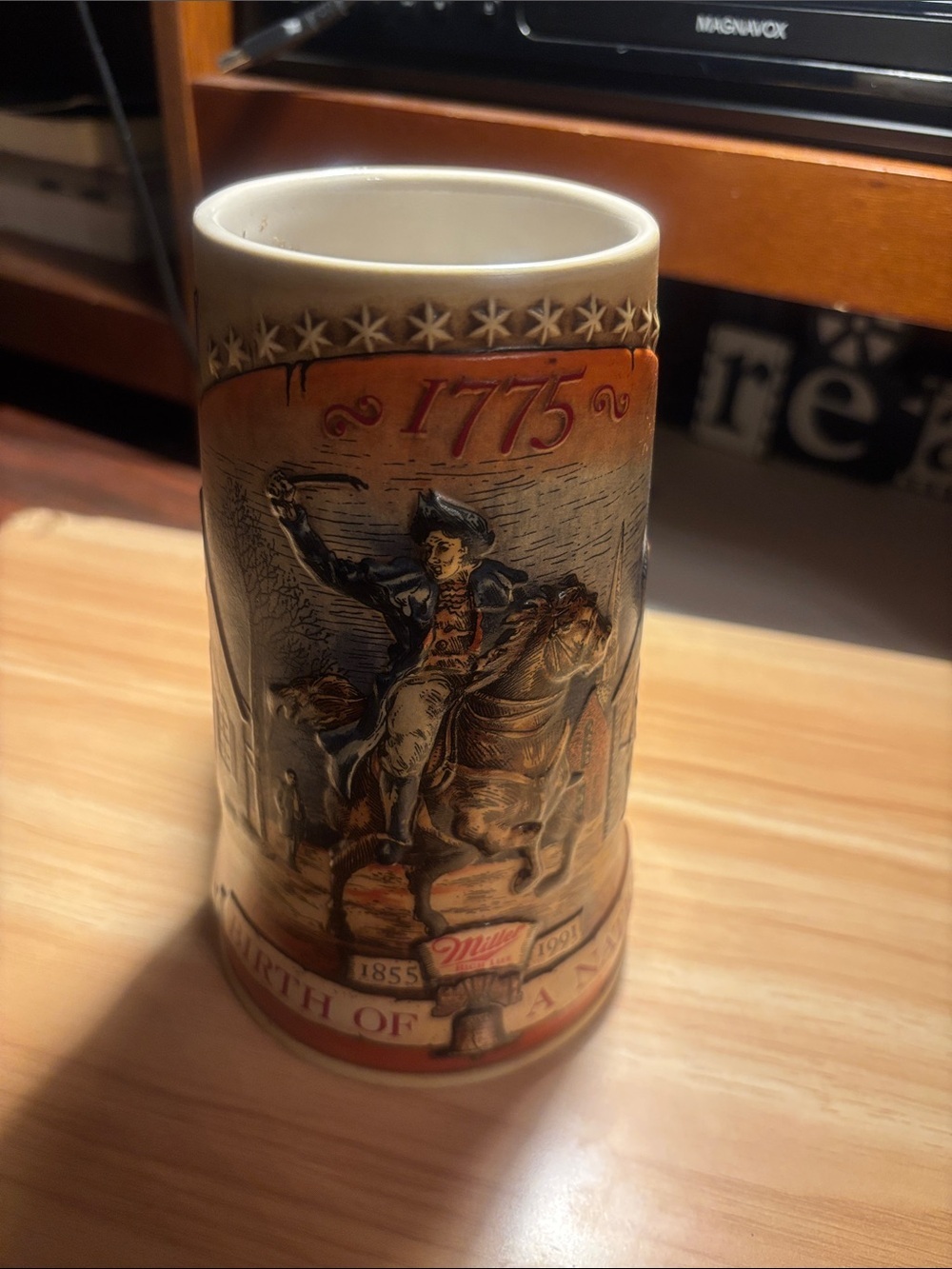 Birth of a Nation 1775 Miller Light Commemorative Beer Stein